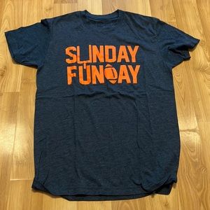 Sunday Funday T Shirt Football short sleeve size S